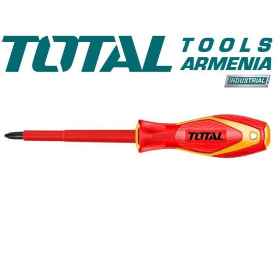 INSULATED SCREWDRIVER PH0 X 60mm 1000V 