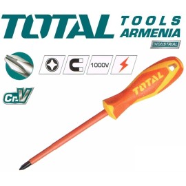 Դիէլեկտրիկ պտուտակահան PH0 X 60mm 1000Վ