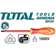 INSULATED SCREWDRIVER PH0 X 60mm 1000V 