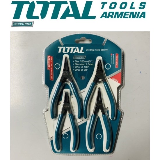 4pcs circlip pliers set 5inch