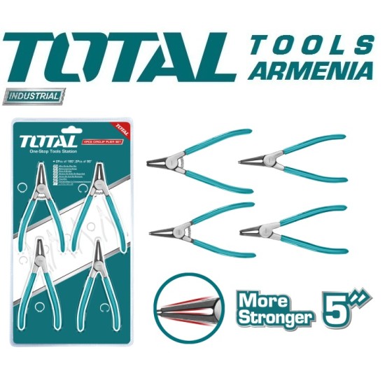 4pcs circlip pliers set 5inch 4pcs circlip pliers set 5inch