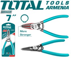 Circlip pliers opener 7inch straight (with a spring)