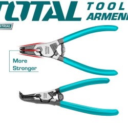 Circlip pliers opener 7inch curved
