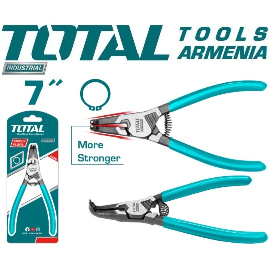 Circlip pliers opener 7inch curved Circlip pliers opener 7inch curved