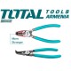 Circlip pliers clamping 7inch curved Circlip pliers clamping 7inch curved