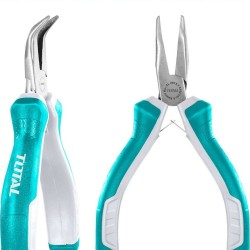 Mini long curved nose pliers 115mm