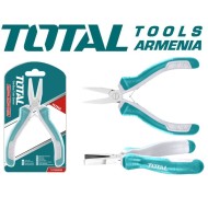 Mini flat nose pliers 115mm