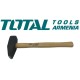Wooden handle hammer 1500g