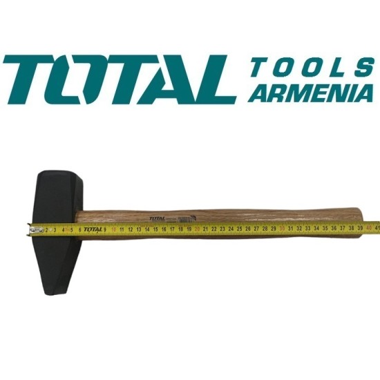 Wooden handle hammer 2000g