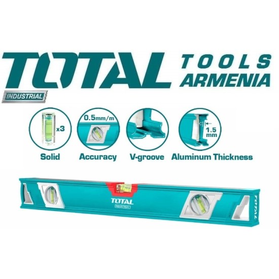 Aluminum construction level 600mm
