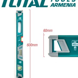 Aluminum construction level 600 mm