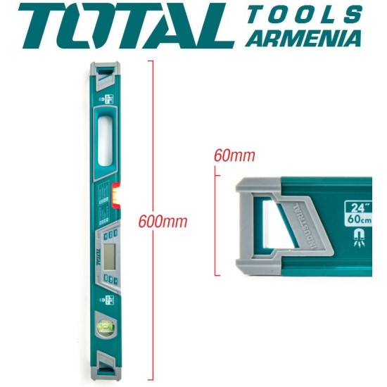Aluminum construction level 600 mm Aluminum construction level 600 mm