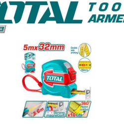 Steel measuring tape 5m