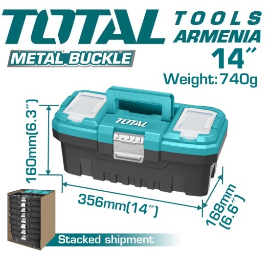 Plastic tools box 14" Plastic tools box 14"