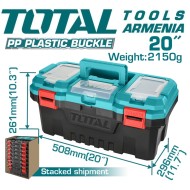 Plastic tools box 20"