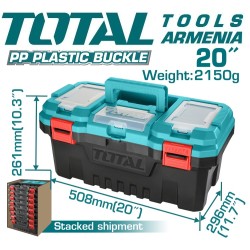 Plastic tools box 20"