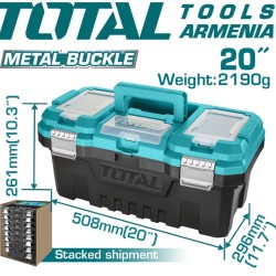 Plastic tools box 20"