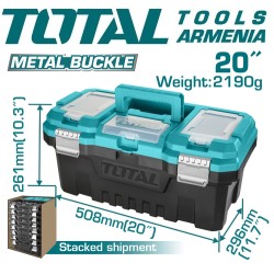 Plastic tools box 20"