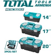 Plastic tools box set 3pcs