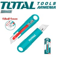 Retractable blade knife 19x61mm