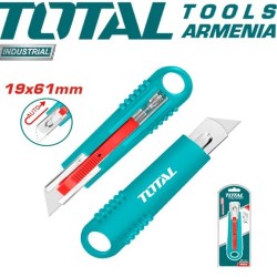 Retractable blade knife 19x61mm