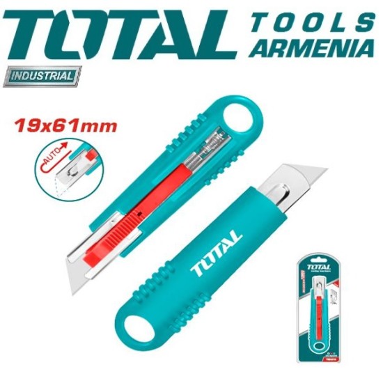Retractable blade knife 19x61mm Retractable blade knife 19x61mm