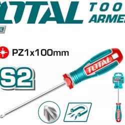 Crosshead screwdriver ﻿﻿﻿PZ1 100 mm