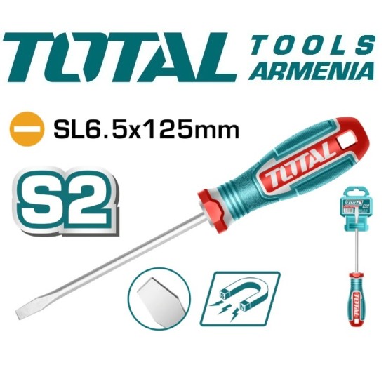 Slotted screwdriver SL6.5x125 mm Slotted screwdriver SL6.5x125 mm