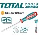﻿﻿Պտուտակահան տափակ SL 6.5 x 125 մմ