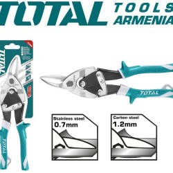 Metal shears with left cut