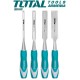 A set of wood chisels 4 pcs. A set of wood chisels 4 pcs.