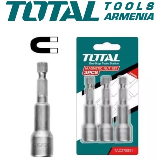 Magnetic nut set 8mm