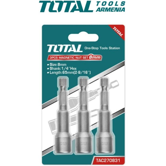 Magnetic nut set 8mm Magnetic nut set 8mm