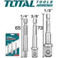 Socket adaptors set 3pcs