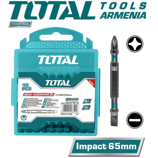Impact screwdriver bits set 10pcs Impact screwdriver bits set 10pcs