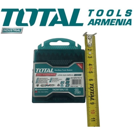 Impact screwdriver bits set 10pcs