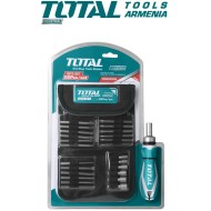 Reversible screwdriver with bits 26 pcs.