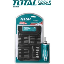 Reversible screwdriver with bits 26 pcs.