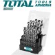 HSS twist drill bit set 25pcs HSS twist drill bit set 25pcs