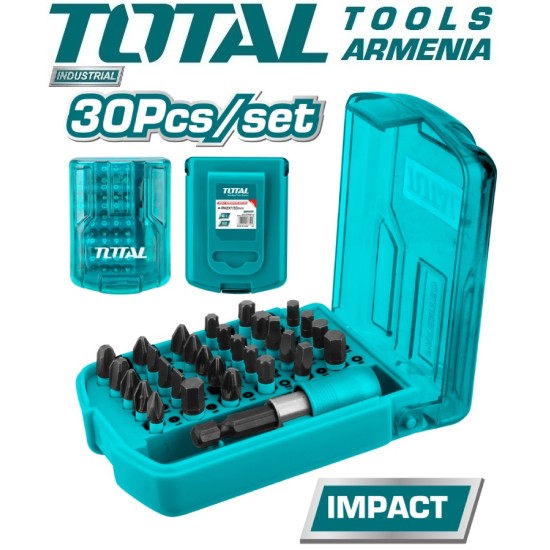 Impact bit set 30 pcs