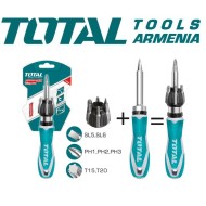 8 pcs ratchet screwdriver set