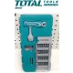 T-shaped reversible screwdriver with 25pcs
