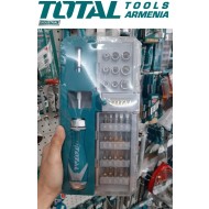 Reversible screwdriver with attachments 33pcs.