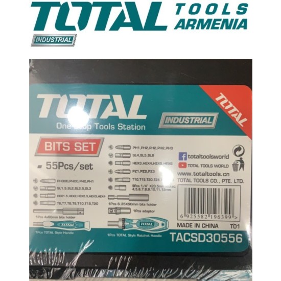 Screwdriver bits set 55pcs Screwdriver bits set 55pcs
