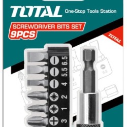 Bit set with holder 9 pcs