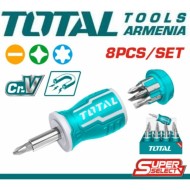 Stubby screwdriver set 8 in 1