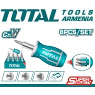 Stubby screwdriver set 8 in 1