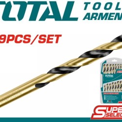 HSS twist drill bit set 19pcs