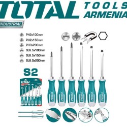 Impact screwdriver set - 6 Piece 