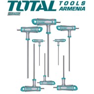 T-handle Hex key set, 8 pcs